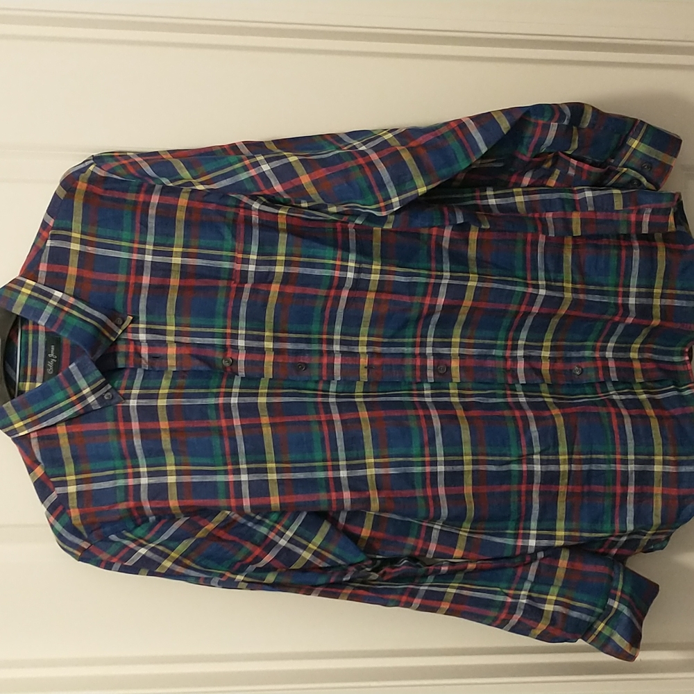 Bobby Jones men's Linen shirt XL